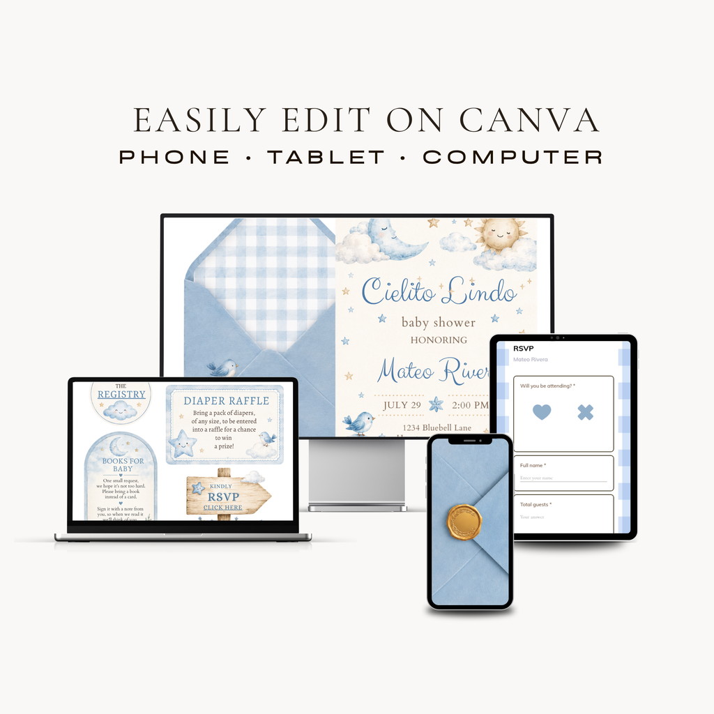 Cielito Lindo Baby Shower Interactive Invitation