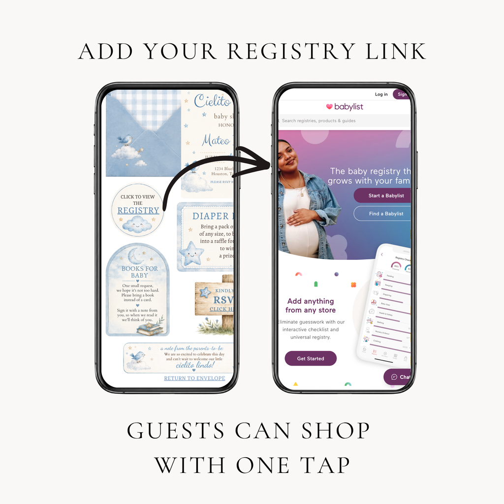 Cielito Lindo Baby Shower Interactive Invitation
