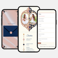 Pink & Navy Quinceañera / Sweet 16 Interactive Invitation