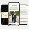 Elegant Black & Ivory Wedding (Spanish)