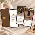 Vaquera Quinceañera Save the Date (English)